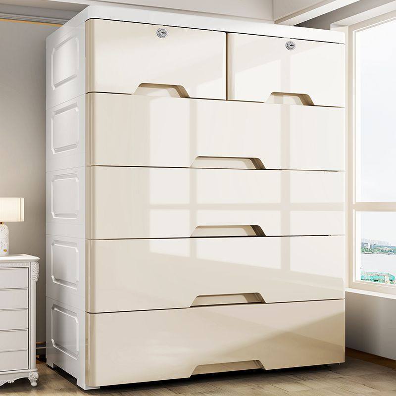 加厚抽屉式收纳柜85宽塑料储物柜多功能整理柜简易衣柜五斗柜,收纳整理,收纳柜,淘宝优惠券,粉丝福利购,淘宝优惠卷