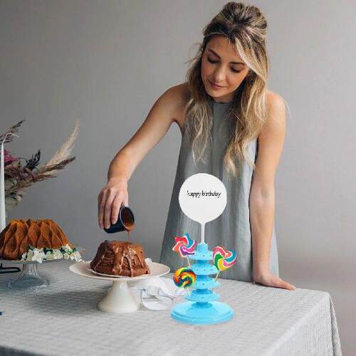 Lollipop Display Stand Cupcake Delicate Holder Desktop Rack