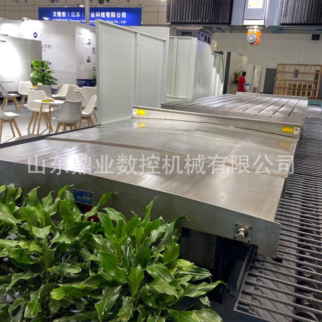 钢板防护罩数控机床导轨850E不锈钢龙门伸缩钣金护板支持定制维修图片