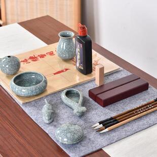 房四宝FEI笔套装学者小学毛生入门国画书法套装砚台初笔文墨纸砚