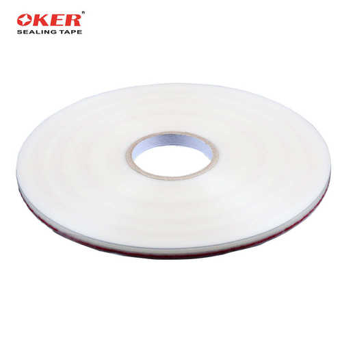 直销澳佳oker 自粘包装袋双面封口胶 PE封缄胶带Bag SealingTape