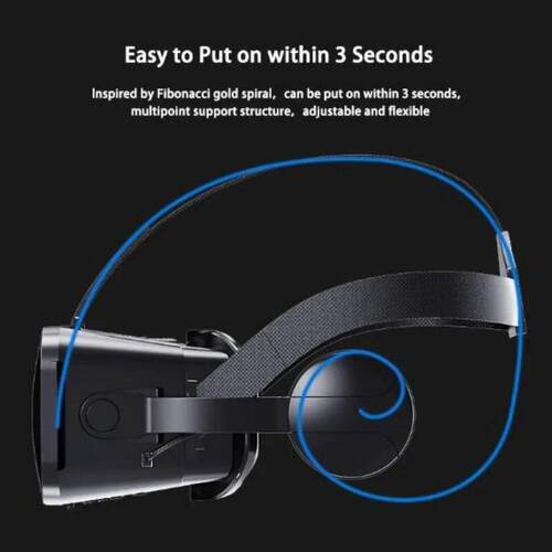 VR Glasses Virtual Reality 3D Headset Smart Phone Helmet Gog
