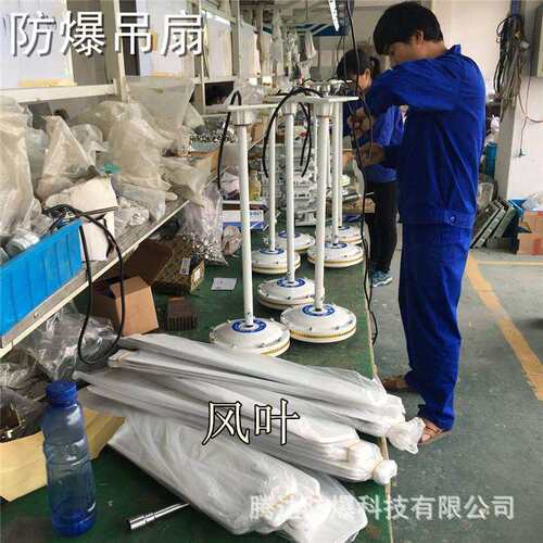 腾达BAS51-直径1200mm防爆吊扇化工车间仓库吊风扇1.2米化工专用