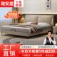 床主卧高端大气2025新款 卧室1米8双人床现代简约真皮大床软包婚床