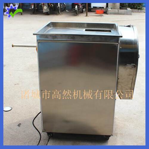 厂家洋葱切片机GR-300推杆切片机不锈钢切莲藕片机器