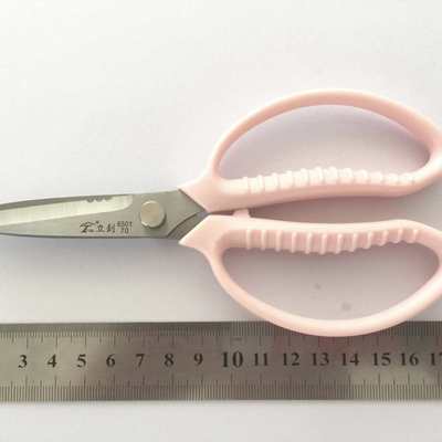 台湾立钊剪刀6501-70不锈钢420J2尖头办公剪手作剪绒花打尖拼狄瑄