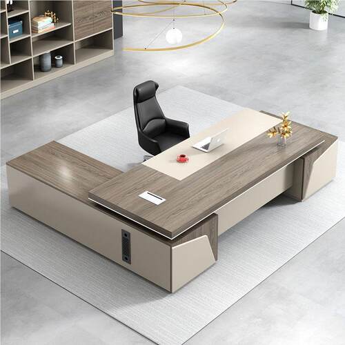 大气裁老板办合公桌椅组简约现代总室家具单人理主管桌经子大班台