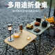 户外折叠塑料轻量化烧烤可高度自驾游小桌便携式 桌露营升降桌野餐