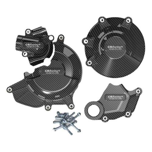 适用杜卡迪怪兽12002014-2016改装发动机防摔罩发动机保护边盖