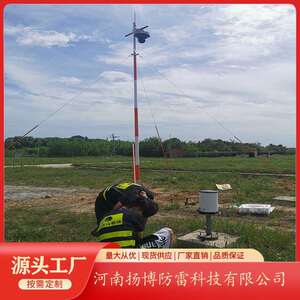 机场航向信标 3米易折杆 5米风向袋易碎杆 12米易折监控灯杆易折