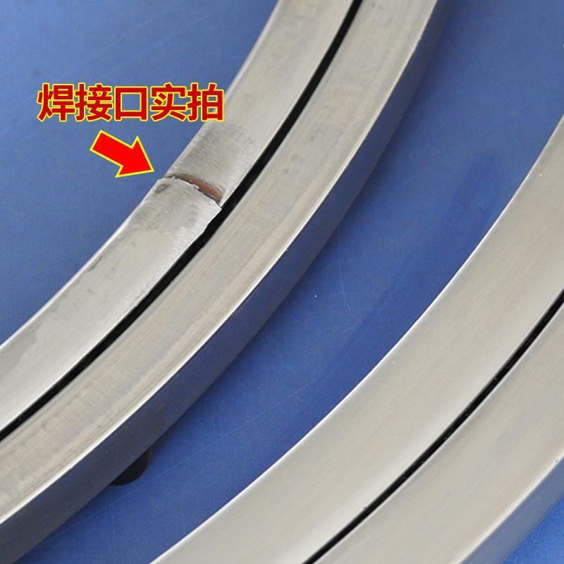 餐桌酒店圆桌餐台转轴火锅桌不锈钢转盘底座玻璃旋转圆形轴承北秦