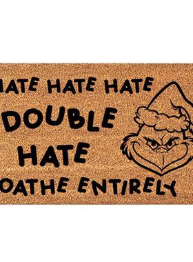 Merry Christmas Doormat Decorative Xmas Front Door Mat Funny