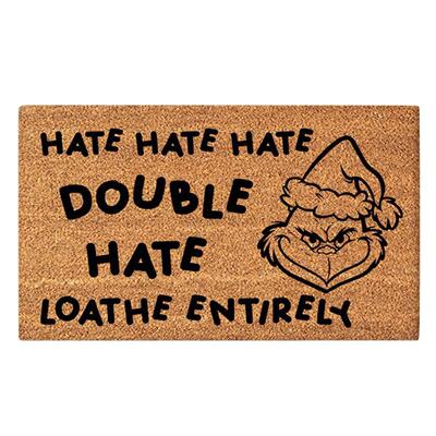 Merry Christmas Doormat Decorative Xmas Front Door Mat Funny