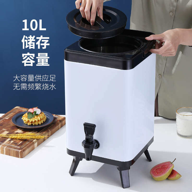 304不锈钢方形奶茶桶保温桶 大容量商用豆浆凉茶桶茶水桶保温锅