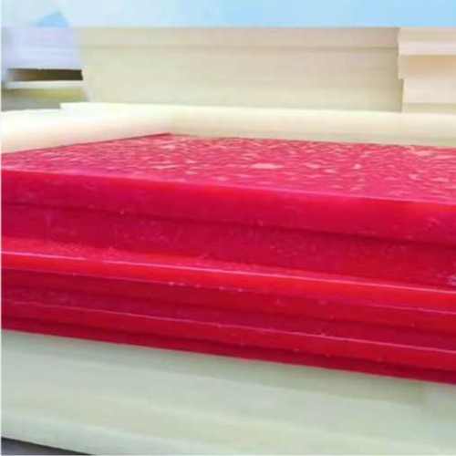 25mm厚A级红色PP斩板冲床裁断板韧性好的下料板强度高的PP裁断板