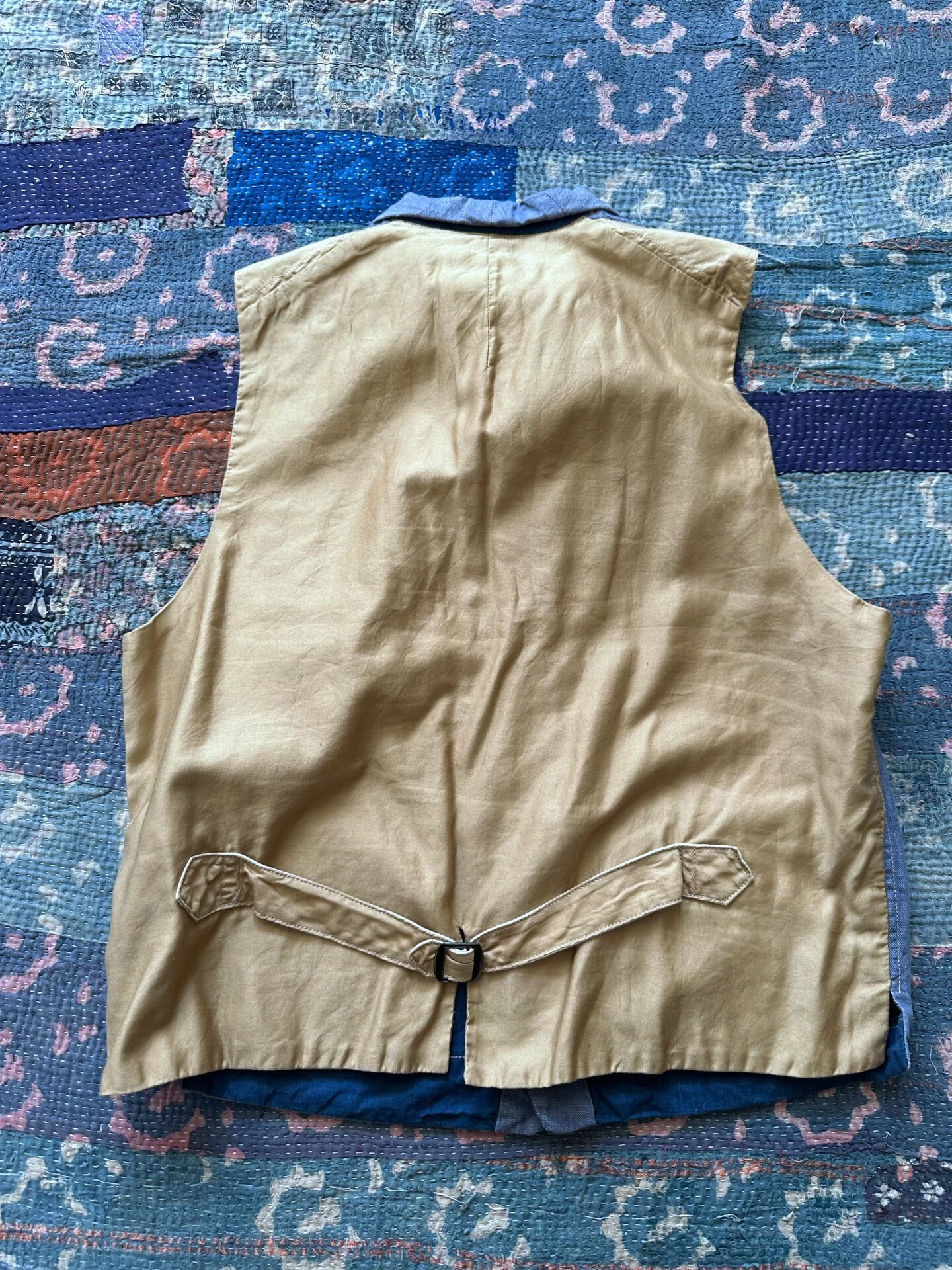 Mister Freedom French Workwear Vest — detail