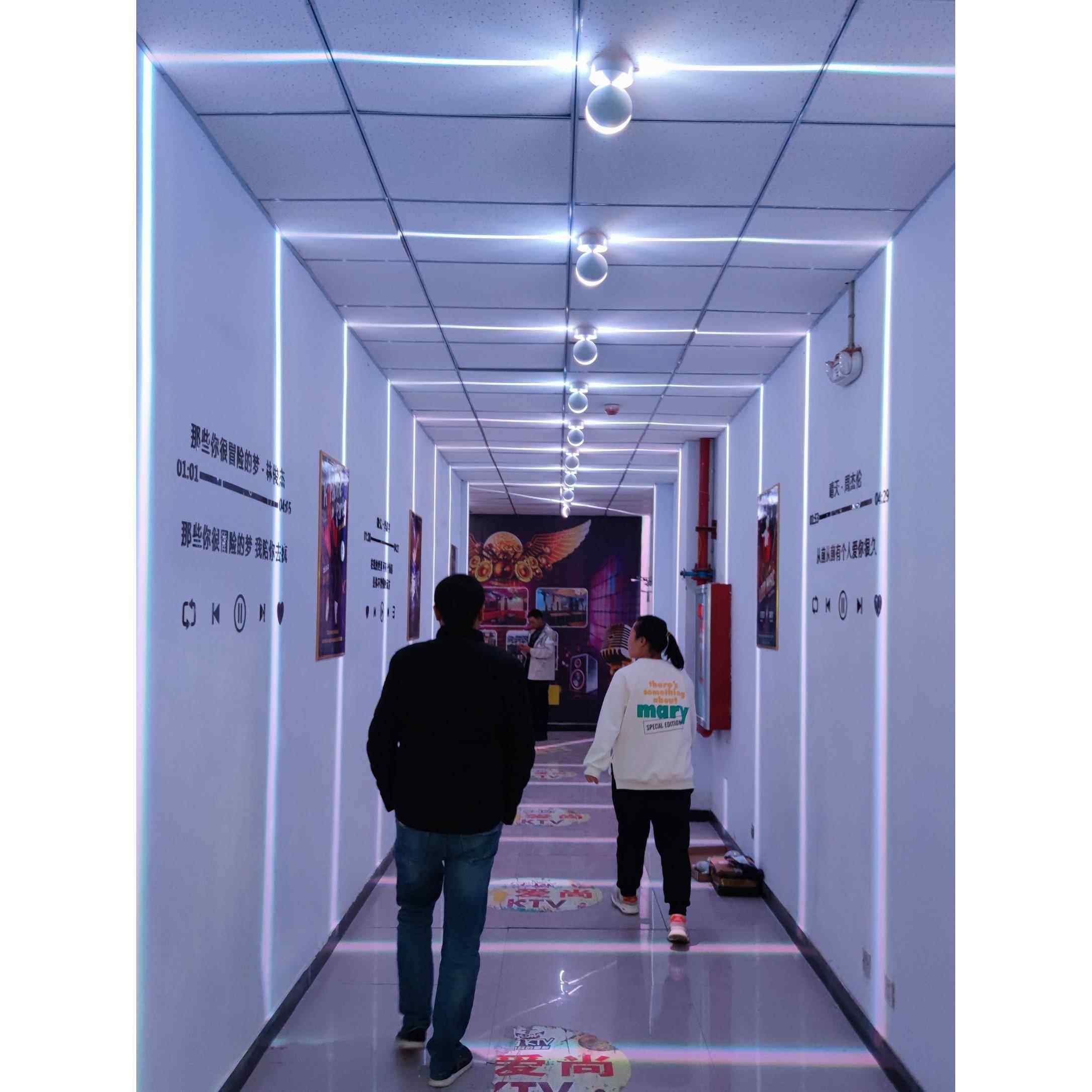 光线效果灯七彩背景壁灯壁灯沙发Ktv过道走廊密室门框聚光灯,家装灯饰光源,明装射灯,淘宝优惠券,粉丝福利购,淘宝优惠卷