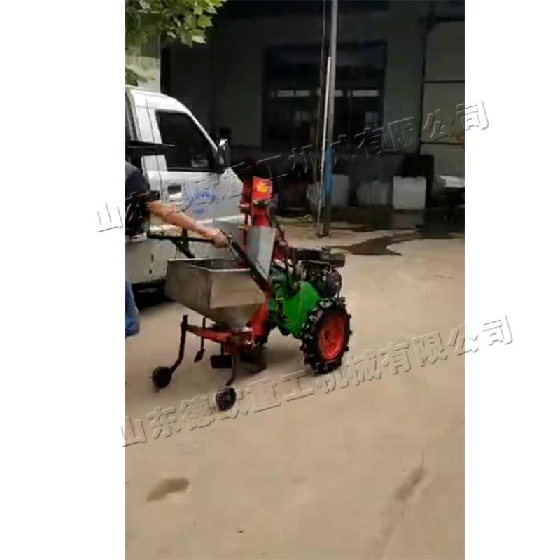 手推型马铃薯种植机 农用小型土豆播种机 薯类作物种植播种设备