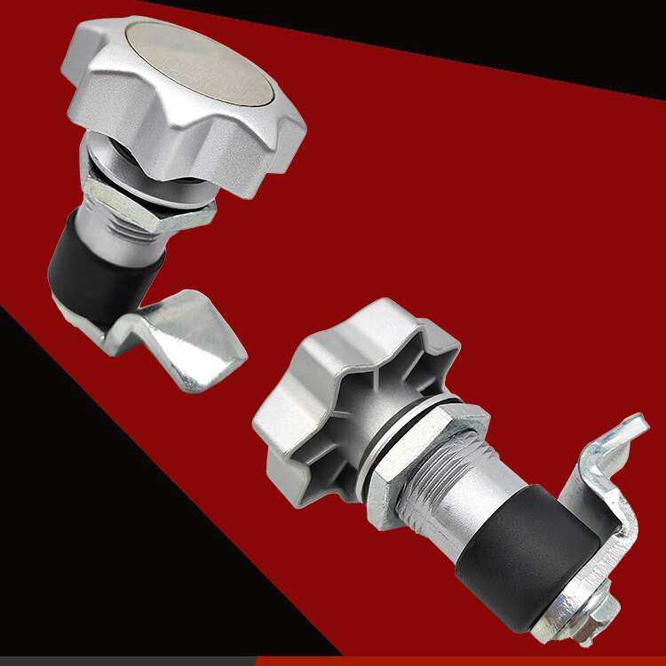 圆柱转舌锁90度旋钮转开启压缩锁紧八角星形机箱柜把手门锁XBC01,基础建材,锁具配件,淘宝优惠券,粉丝福利购,淘宝优惠卷