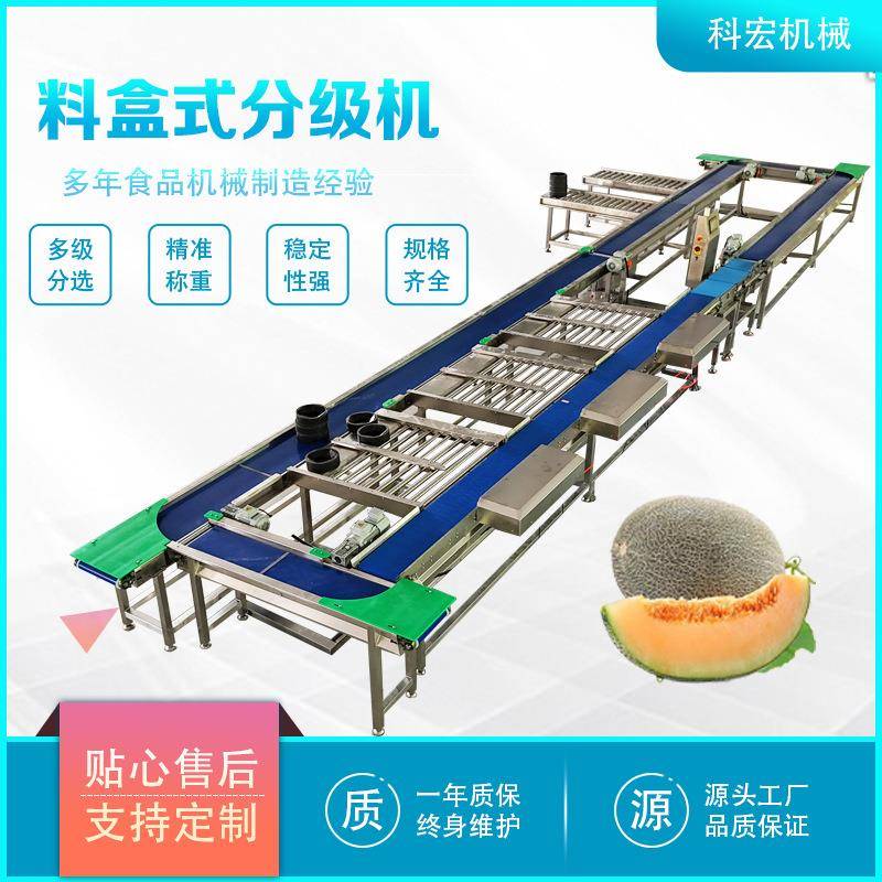 科宏机械无损式重量分选机哈密瓜西瓜甜瓜智能分选 重量分级