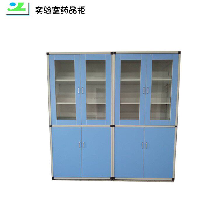 实验室铝木药品柜ABS仪器柜全板式PP仪器柜文件资料柜器皿柜收纳