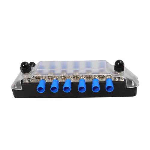 房车游艇汇流排直排14路端子接线排48V150A 大电流汇线排