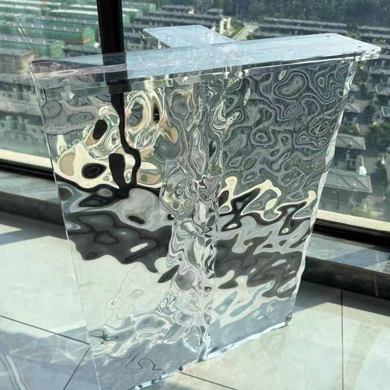 亚克力水波纹轻奢桌腿岩板奢石餐桌支撑脚桌角茶几桌脚厂家直销,家居饰品,相框/画框,淘宝优惠券,粉丝福利购,淘宝优惠卷