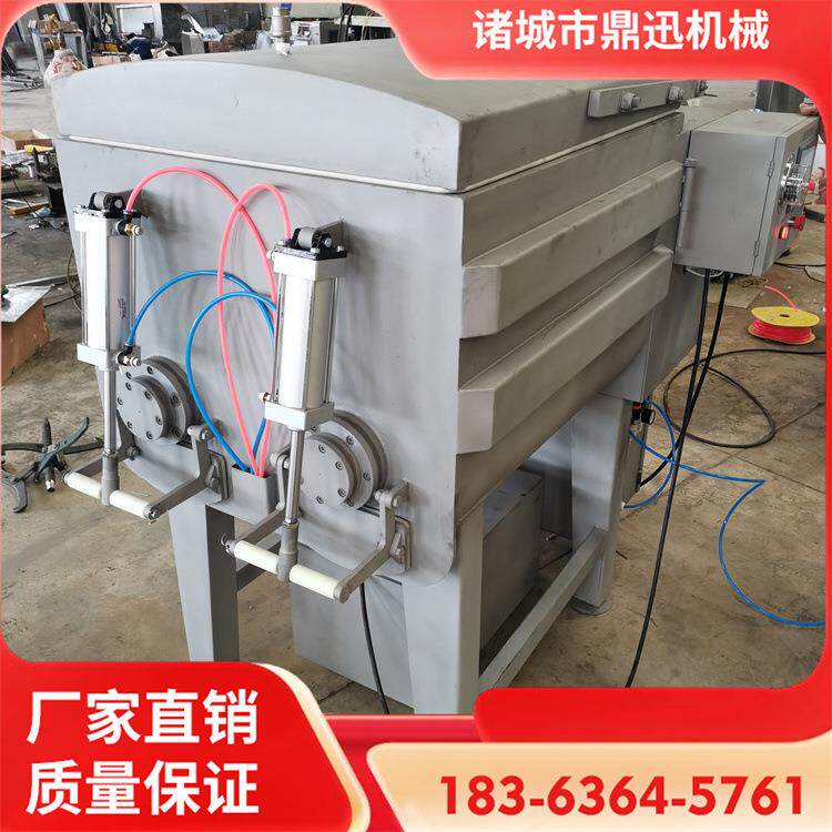 真空搅拌机火腿肠馅料混合均质机双搅笼拌馅机厂家