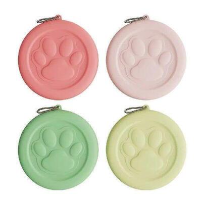 Portable Outdoor Pet Dog Food Water Container Plastic