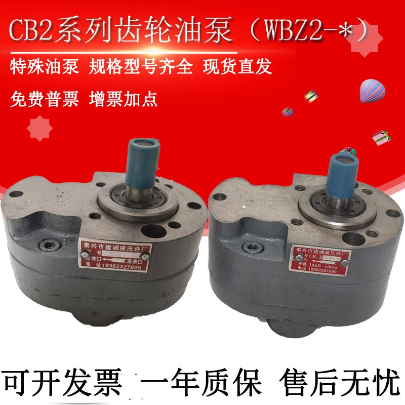 CB2-63/16/100/cb2-25/40/80/125液压齿轮油泵WBZ2-40/63/16/25JZ