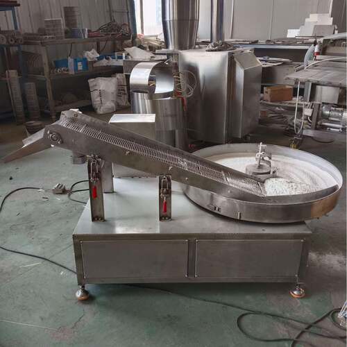 大型商用全自动海泥鳅滚筒式上粉大型小酥蛙糖糕肉全套加工设备