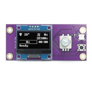 1套 颜色：紫色 材质：PCB+电子元件 3D打印机配件 LED显示屏 适