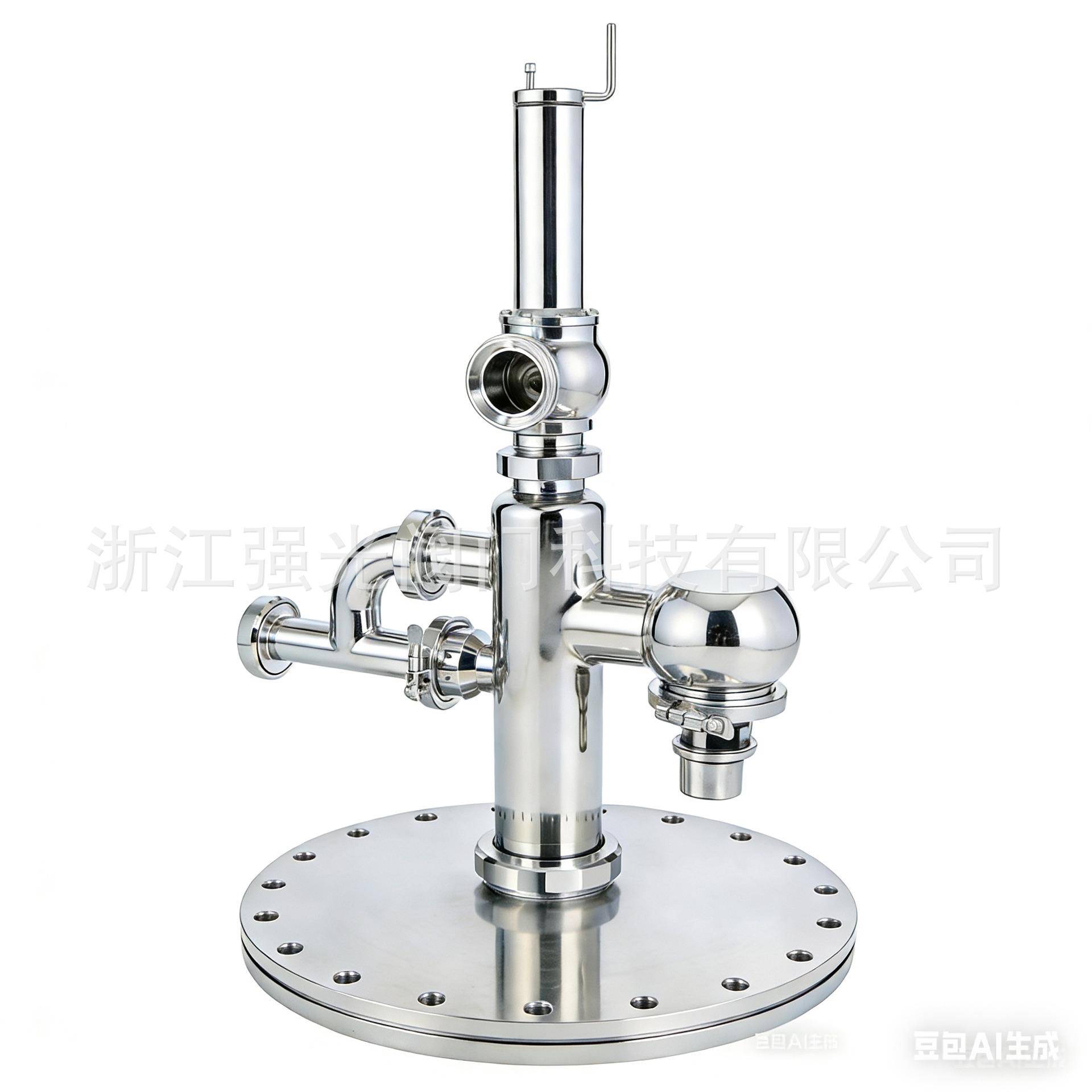 卫生级食品级不锈钢大型室外清酒葡萄酒啤酒发酵罐罐顶安全装置