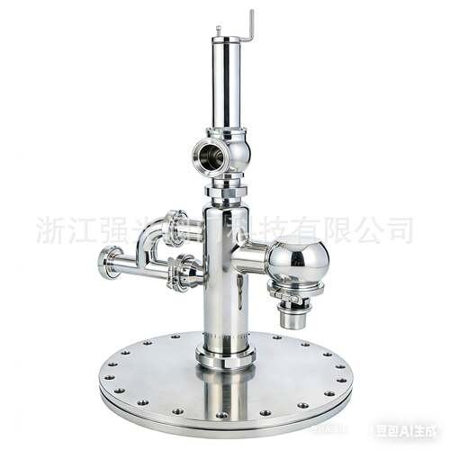 卫生级食品级不锈钢大型室外葡萄酒啤酒发酵罐罐顶安全卫生组合件