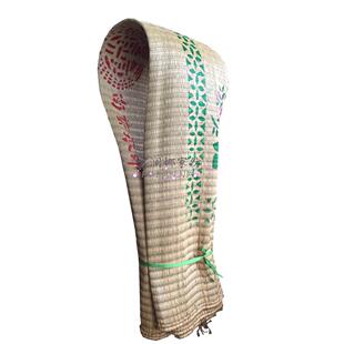 BK9K潮汕咸草席外砂咸草床席本地手工编织床席婚庆结婚用草席