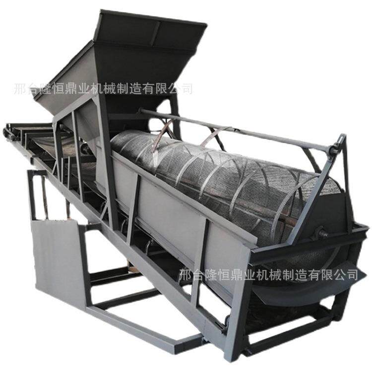 全自动大型无轴滚筒筛沙机厂家小型全套干湿震动筛砂机5020振动筛
