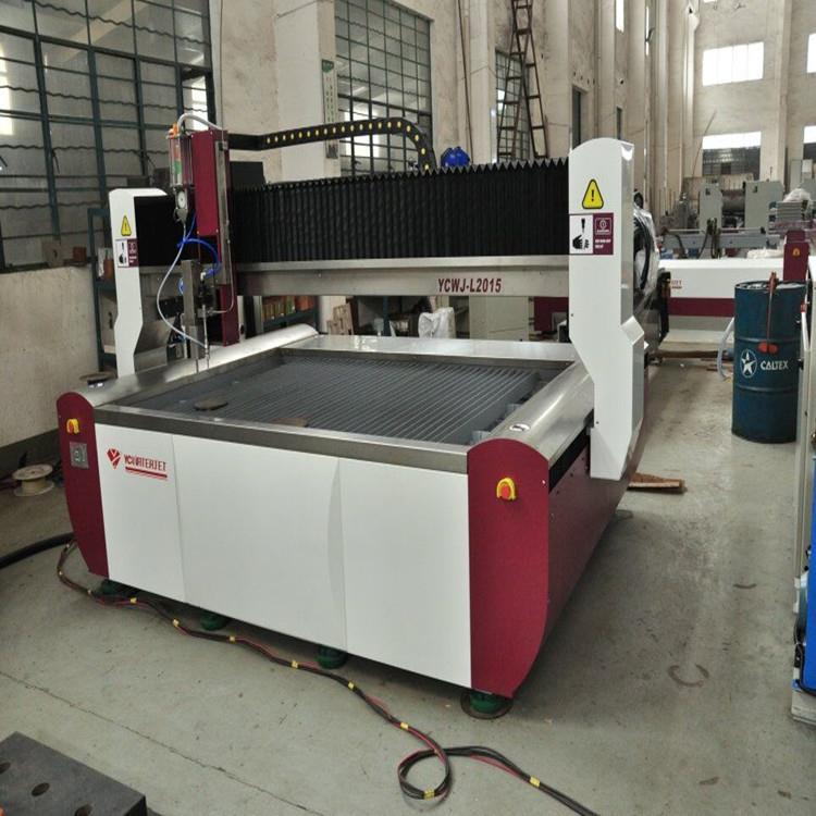 玻璃石材金属加工三轴高压数控水刀切割机