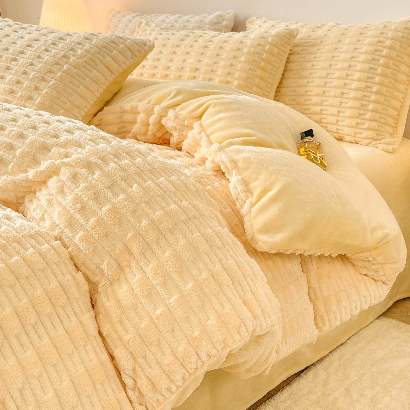 纯色牛奶绒被套单件冬季加厚珊瑚绒被罩三件套宿舍单人加绒被套3,床上用品,学生床品套件,淘宝优惠券,粉丝福利购,淘宝优惠卷