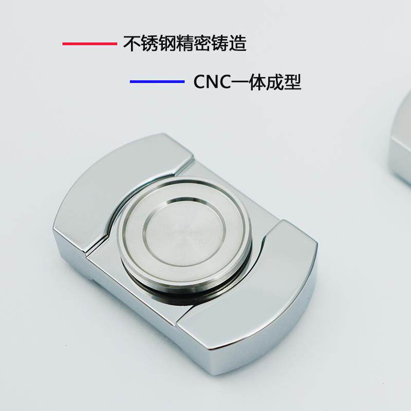 指尖陀螺EDC全金属迷你旋转平稳静音大人小孩解减压黑科技小玩具