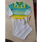 高档儿童成人男女长袖 拉拉球队比赛演篮表足球婴儿连体拉拉表演队