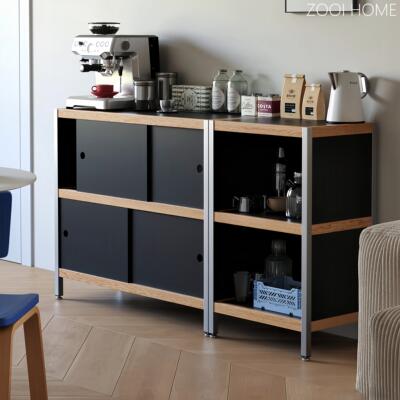 ZOOI HOME万斯组合柜包豪斯复古餐边柜中古风置物柜VANCE CABINET