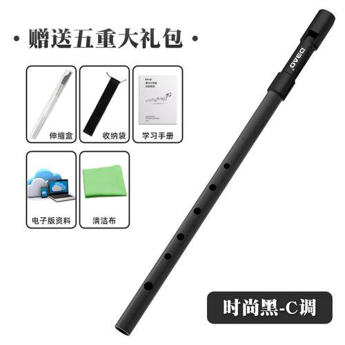 高档DDBAO 爱尔兰哨笛 C调初者学入门学生高音金属笛子 调音准易