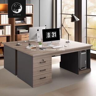 办公桌简室约现组桌代职员台651式 办公桌椅合单人员工位家用电脑