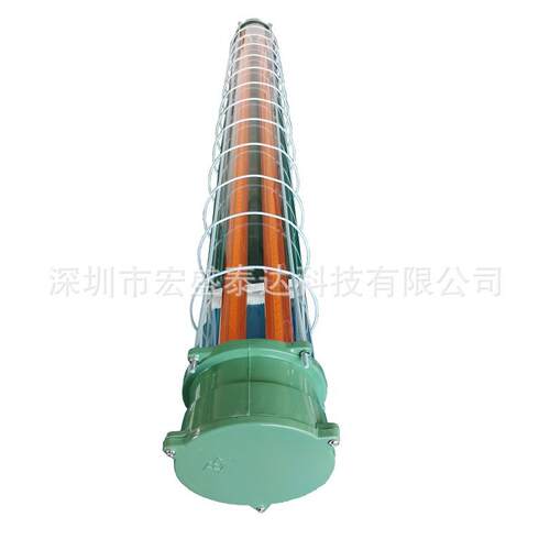 应急0.6米双管防爆滤波480nm520nmLED抗紫外线黄光应急灯管18W