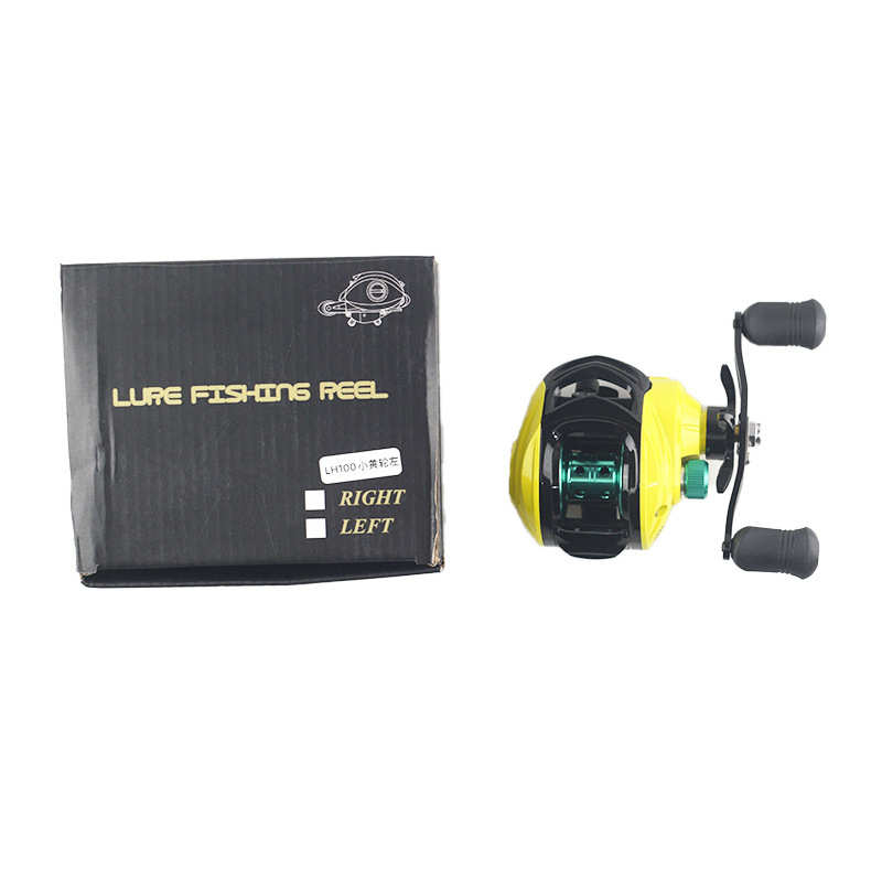 防炸线小黄轮全金属轴水滴轮磁力路亚轮泛用微物轮钓鱼轮远投渔轮