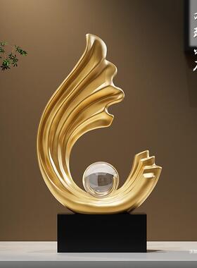 室办桌风生水起摆件感NeA8C3Hf公客办厅电视柜酒柜装饰轻奢公艺术