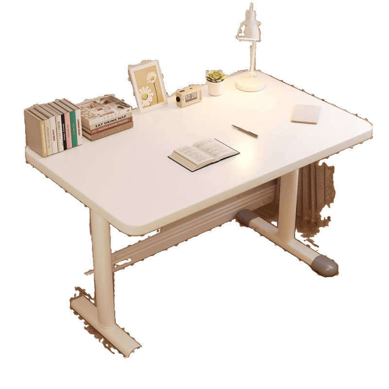 手摇升降桌加厚学习桌可调节木质儿童桌椅套装卧室书房成套电脑桌