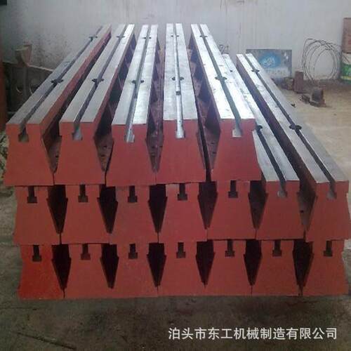 厂家铸铁地轨装配试验焊接检验工作台大型设备铸梁平台按图制作