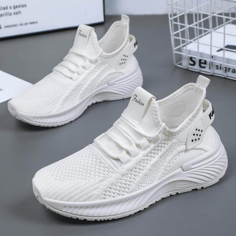 鞋子女鞋秋季透气百搭单鞋软底不累脚休闲鞋外穿舒适运动鞋女款