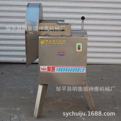 厂家直供CHD40型莲藕 红薯切片 萝卜切丝机 电动推杆式切片机